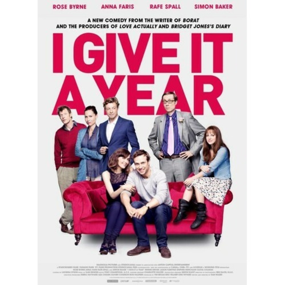 I Give It A Year DVD Movie Anna Faris Comedy Funny Rose Byrne Rafe Spall